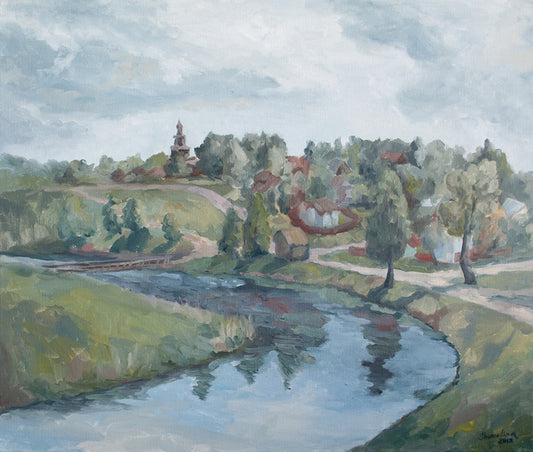 By the river bend