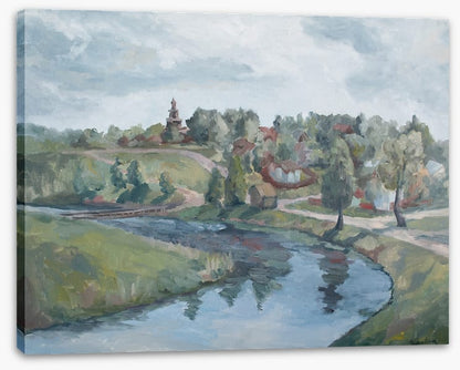 By the river bend