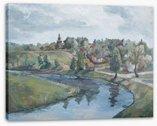 By the river bend