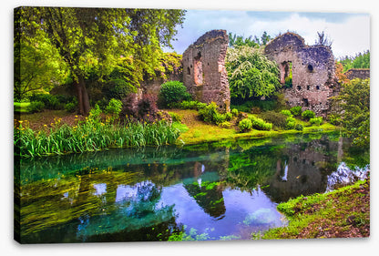 Riverbank ruins