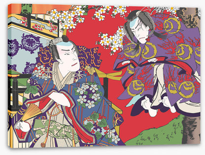 Yoshitsune and Tadanobu