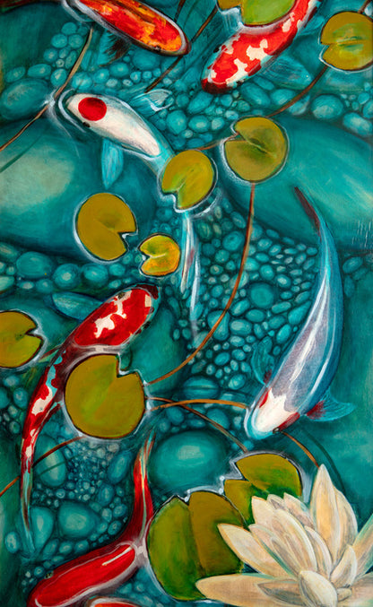 Lily pad pond