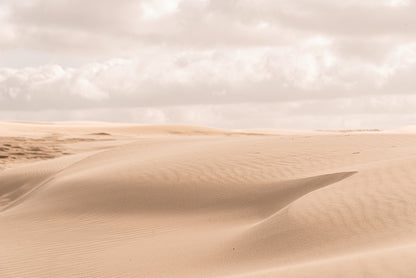 Soft desert dunes