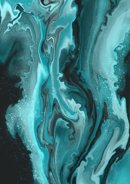 Tumbling teal