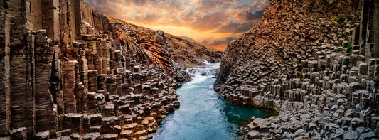 Between the basalt