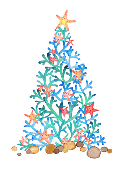 Christmas coral tree