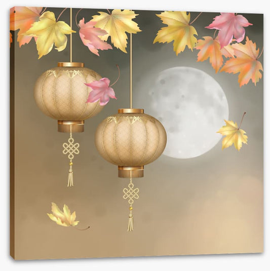 Paper lantern fall