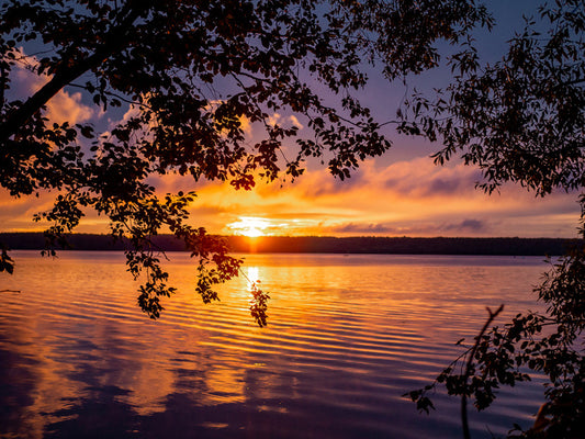 River glow ripples