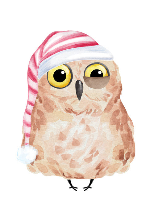 Sleepyhead owl