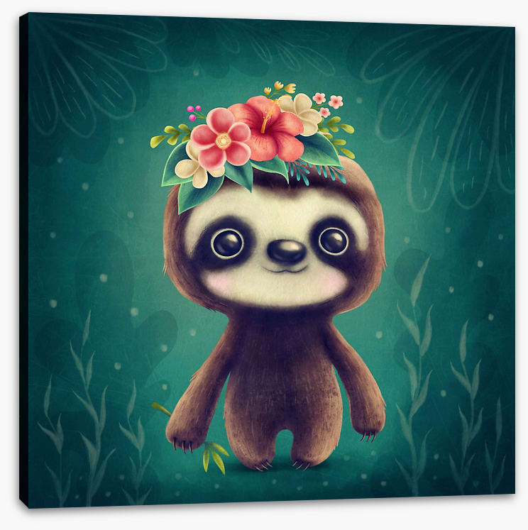Sweet sloth smile