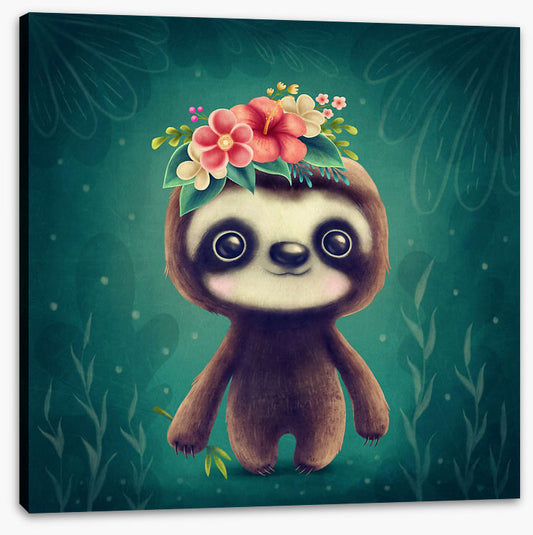 Sweet sloth smile