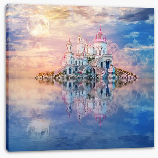 Wonderland castle lake