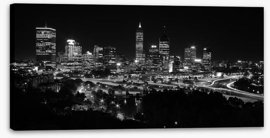 Perth night skyline