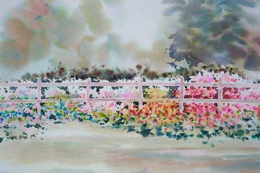 The flower fence