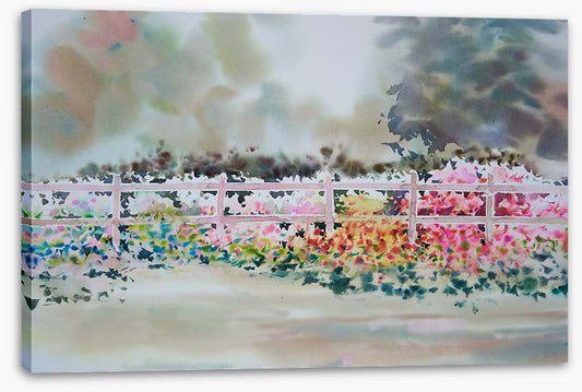 The flower fence