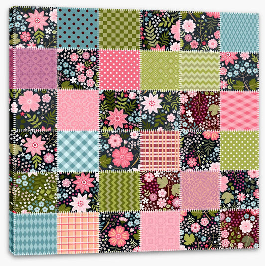 Ditsy spring patchwork