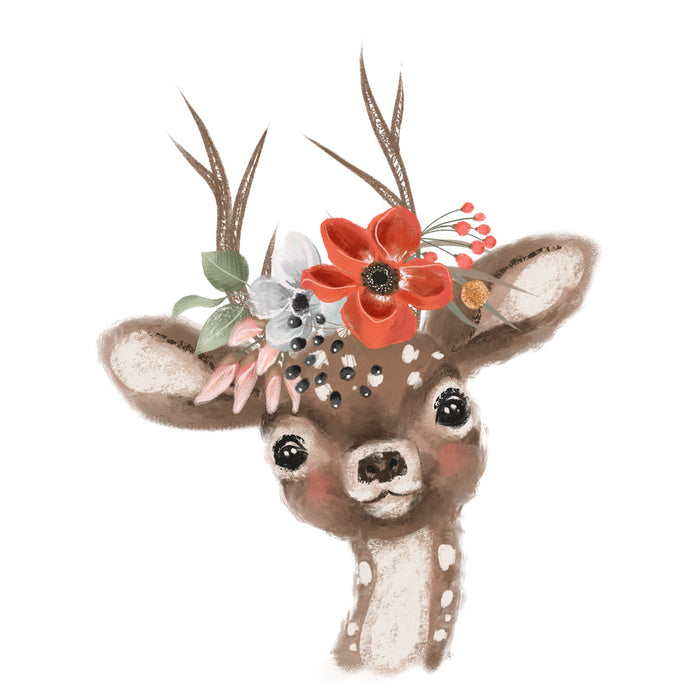 Little floral fawn