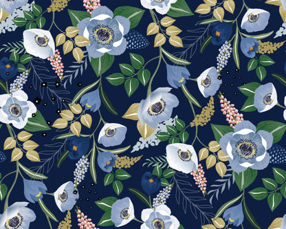 Blue crocus nights