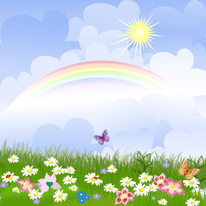 The rainbow meadow