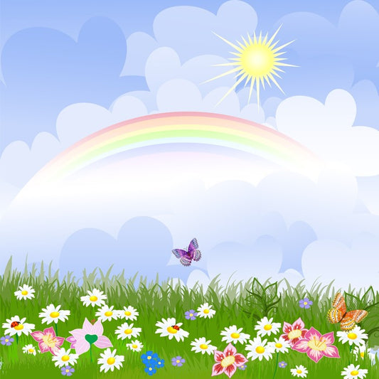 The rainbow meadow