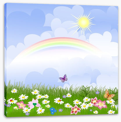 The rainbow meadow