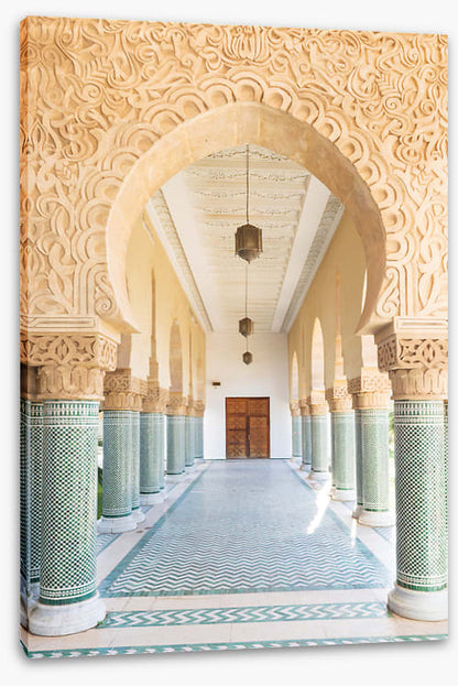 Through the arches