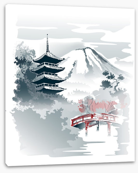 Bridge to the pagoda