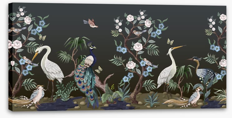 Peacock dream chinoiserie