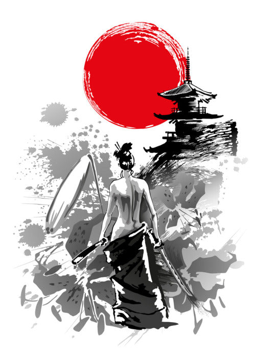 Red dawn kunoichi