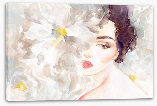 Behind the petals
