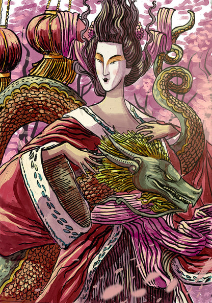 The dragon kimono