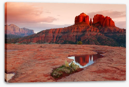 Cathedral Rock reflections