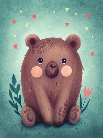 Blushing bear