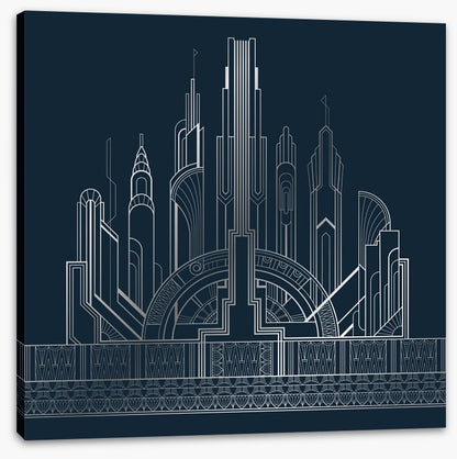 Dark city deco