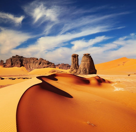 Shapes of the Sahara