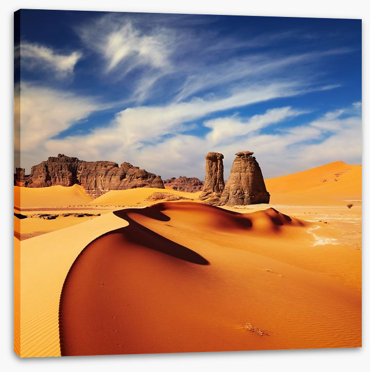 Shapes of the Sahara