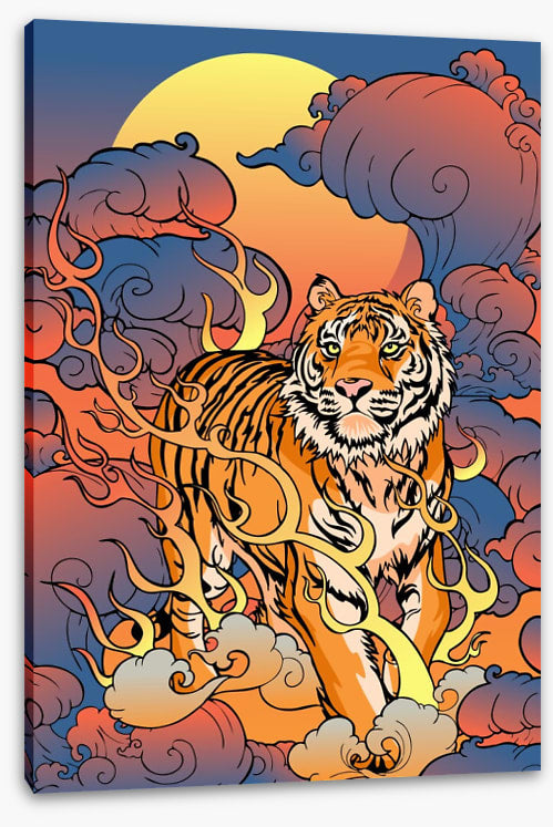 Fire tiger