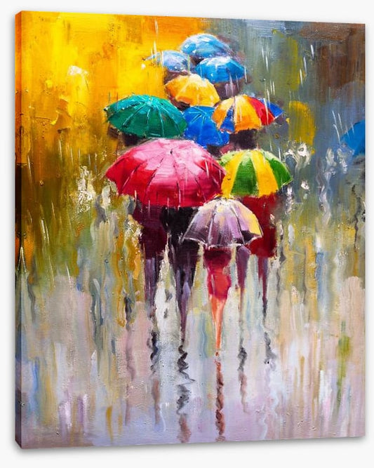 The umbrella parade