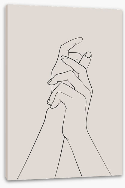 Holding hands