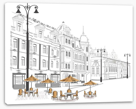 Bistro in the boulevard