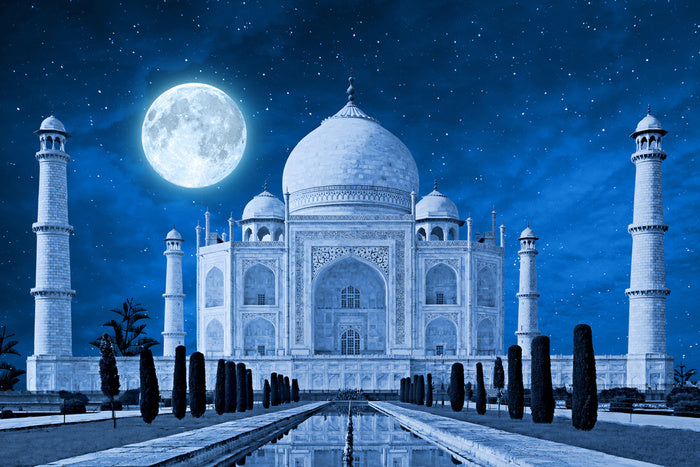 Taj Mahal moonlight