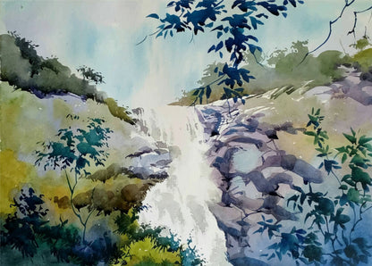 The cascading creek