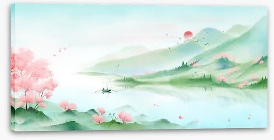 Spring lake sakura