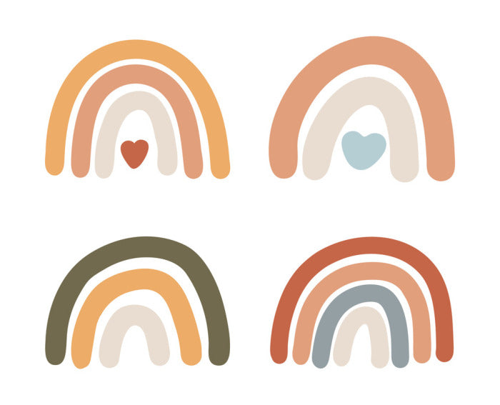 Four rainbows