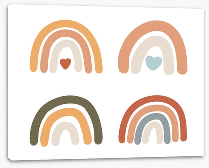 Four rainbows