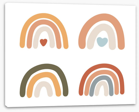 Four rainbows