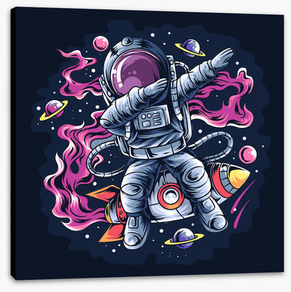 Dabbing through space