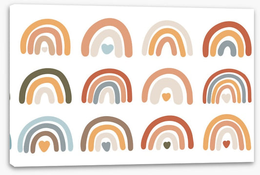 Twelve rainbows