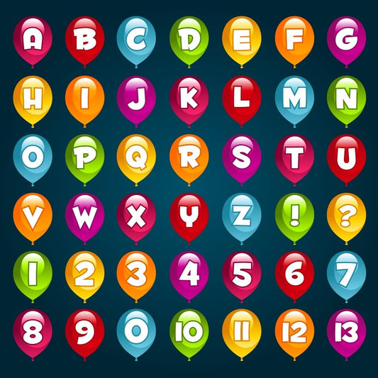 ABC balloons