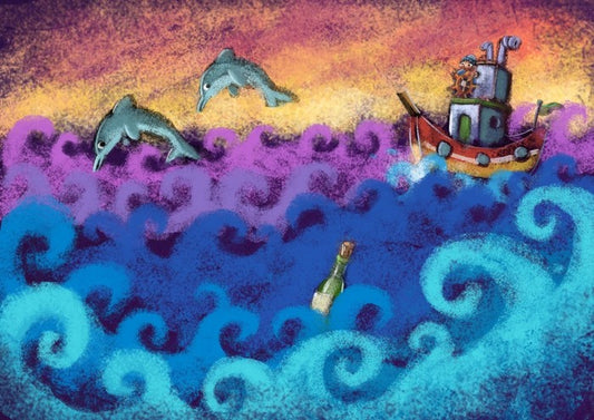 On the ocean waves